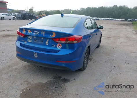 2017 Hyundai Elantra Se из США, поврежденный, VIN 5NPD74LF5HH138765